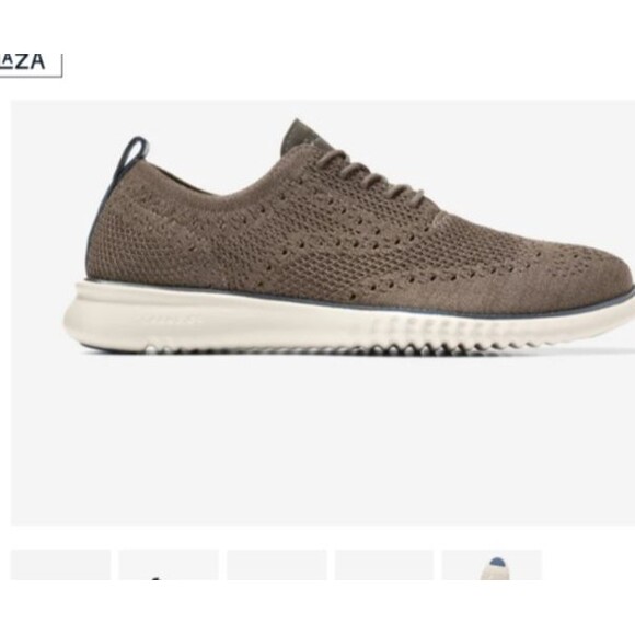Cole Haan Zerogrand Stitchlite Oxford Morel-Tea Leaf C38267 Mens 11.5 M NEW main image 5